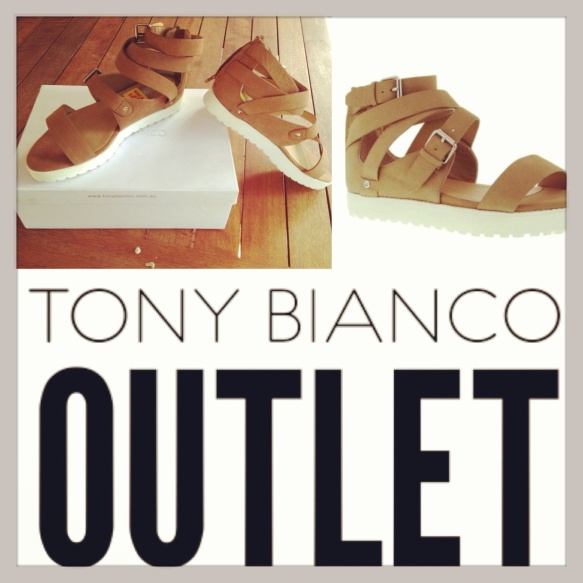 Outlet Shopping: Tony Bianco 